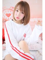 マーリャヘアー(mallia hair)&nbsp;耳かけかわいい小顔ボブ☆mallia-hair! 塚本敦司