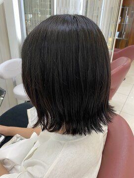 クオリス 赤塚店(QUALIS) 【QUALIS】外ハネミニボブスタイル