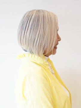 えがお美容室 えがお美容室】50代60代に人気☆スタイリッシュ大人ボブ