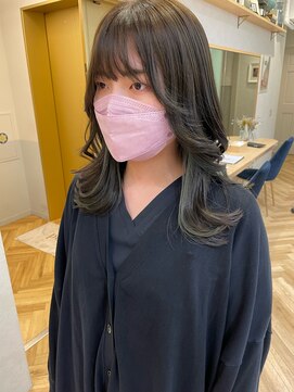 ロンドプランタン 恵比寿(Lond Printemps) グレージュ/インナーカラー/マット/アースカラー