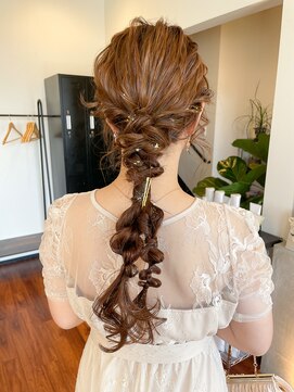 スリーバイザサロン(THREE by the salon) お呼ばれヘアセット♪