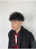 王道ツイストスパイラルパーマ