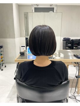 ガリカ(Gallica kinshicho) 【佐久間史将】大人かわいいぱっつんボブx似合わせ地毛風カラー