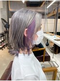 ミディアムレイヤー×2セクションカラー