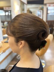 和服用ヘアセット