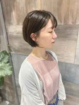 ヘアラウンジ アングゥ(hair lounge ungu) ショートボブスタイル
