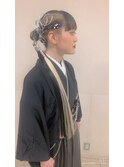 ☆卒業式☆袴着付け+ヘアセット