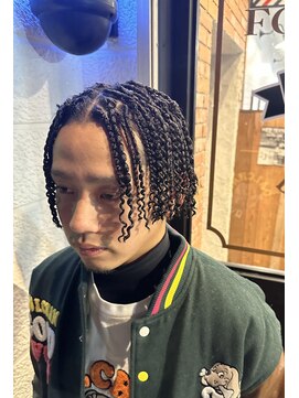 バーバーショップ フォーシーズン(BAR BER SHOP FOURSEASON) 針金パーマ/ツイストスパイラル/スプリングドレット/特殊パーマ