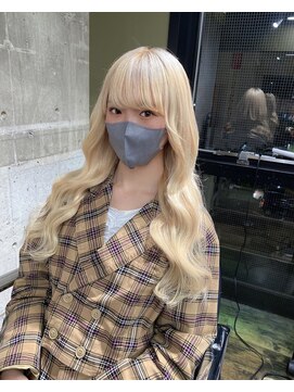 ガルボ ヘアー(garbo hair) ハイトーンデザインカラーエクステ10代20代