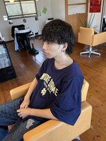 ロイ(roi) シャドウパーマ　波巻きパーマ