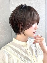 ショート/ボブ/レイヤーカット/グレーベージュ/髪質改善[池袋]