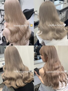 ペレ 栄店(PELE) 前髪/アンブレラカラー/こなれミディ/イメチェン/ウェーブパーマ