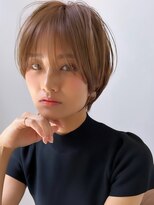 ラフ 新宿(Laff)&nbsp;ショートボブ×ショコラアッシュ【束感/ヘルシースタイル/新宿】