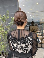 アチーブリス(achieve Liss)&nbsp;カチモリヘア/ヘアアレンジ/韓国ヘア/お呼ばれヘア/おしゃれ