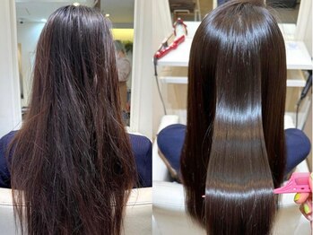 メゾンe.m.a(MAISON e.m.a)の写真/髪質改善を応用し通常の3倍の効果を発揮するトリートメント技術を筆頭に、あるべき姿へ導く最上級のケア◎