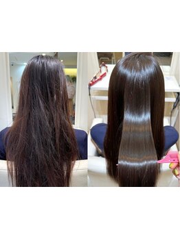 髪質改善を応用し通常の3倍の効果を発揮するトリートメント技術を筆頭に、あるべき姿へ導く最上級のケア◎