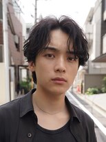 オルセン(OLSEN) シャドウパーマ センターパート