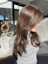 エムドットヘアーサロン(M. hair salon)&nbsp;【門田美穂】くすみベージュのラフかわいいヘア♪