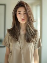 アルトリスト(Altruist Aging×HAIR&SPA)&nbsp;★ダークアッシュ大人ガーリーボブ着物ミディアムレイヤーカット