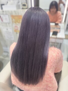 エスト 幕張本郷(est.) 推しカラー×紫/幕張本郷/京成大久保/ブリーチ/ケアブリーチ