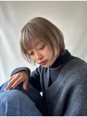 着物にも合うショートカット/似合わせカット/メルティカラー