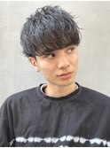 ソフトマッシュ/黒髪/ビジネス/マッシュショート