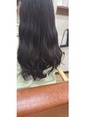 コテ巻き風デジタルパーマ