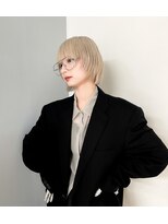 ノード(NODO)&nbsp;ホワイトベージュのレイヤーボブ