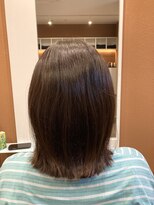 リバティ 登戸(Liberty)&nbsp;外ハネミディアム×ブラウンカラー