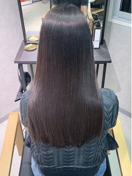 ラング(Rang)の写真/まるで生まれつきのようなナチュラルなストレートを叶える、Rangの縮毛矯正。