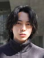 フィフスパーク(fifth PARK) 渋谷メンズロングメンズミディアム緩めスパイラルパーマ