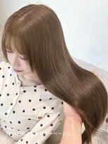 ラヴィ(Lavie)&nbsp;髪質改善ミルクティーベージュブリーチブリーチなしダブルカラー