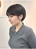 耳掛けショート、マッシュショート