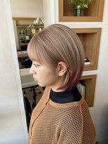 シャンプーボーイ ヒノ(SHAMPOO BOY Hino)&nbsp;裾カラー×ピンク