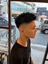 イエローコーン 金沢文庫店(YELLOW CORN) スキンフェード/アップバング/フェード/短髪/スパイキーショート