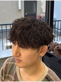 シャドウパーマメンズマッシュ【下北沢/men's】