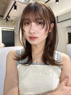 似合わせカット/髪質改善/ハイライトカラー/白髪ぼかし[銀座駅]