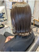 艶髪切りっぱなしボブ