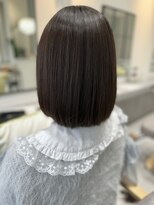 フィゼル 南堀江店(fizelle)&nbsp;髪質改善ストレート　ボブ