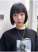 あごラインボブ