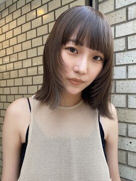 プロス(Pros) 表参道/ブリーチなし／レイヤーカット/ヘアセット