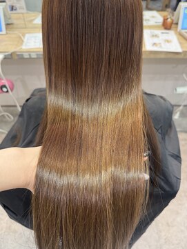 オッジバイケンジ(oggi by KENJE) 縮毛矯正/ロングヘア/艶髪