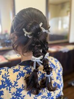 ユアサ(YUASA)&nbsp;結婚式お呼ばれヘア