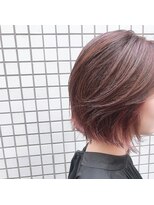 ルッソリベラ 池袋(Lusso libera)&nbsp;インナーカラー/ボルドーカラー/30代/40代/50代