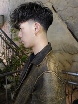 ノラ シブヤ(NORA)&nbsp;スペインカールメッシュハイライトテーパーフェードローフェード