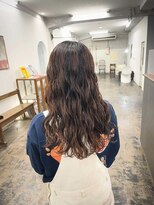 マーシー(MAAAAAC)&nbsp;コテ巻き風パーマ