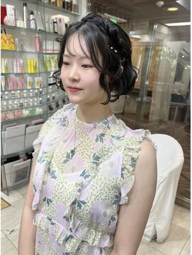 オブヘアージユウガオカ(Of HAIR Jiyugaoka) 【お呼ばれヘアセット】