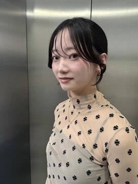 ピア ヤクイン(Pia Yakuin) 結んでも可愛い・盛れる顔周りカット　2way前髪
