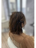 エルディ 大宮(eldy) ボブ結婚式ヘア