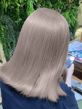 アンドティグルトウキョウ 池袋(&.TIGRE TOKYO) デザインカラー/レイヤーカット/ウェットヘア/ダブルカラー